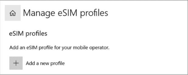 How to use eSIM on your Windows Laptop